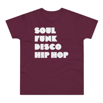Soul Funk Disco Hip Hop T Shirt (Standaard Gewicht)