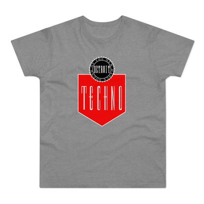 Detroit Sound Of Techno T Shirt (Standaard Gewicht)