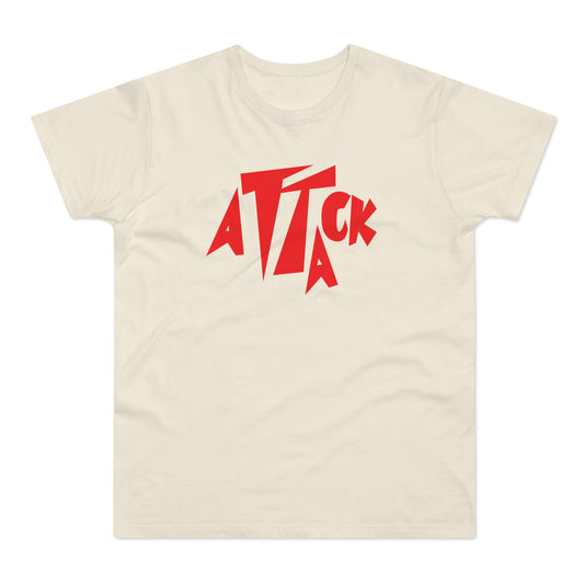 Attack Records T Shirt (L) - BLACK FRIDAY - NOG SLECHTS 1 STUK - 40 % KORTING
