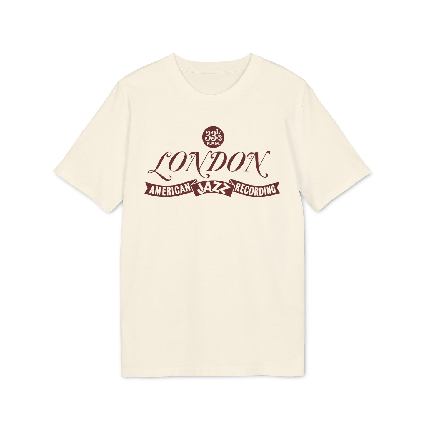 London American Jazz Records T Shirt (Premium Biologisch)