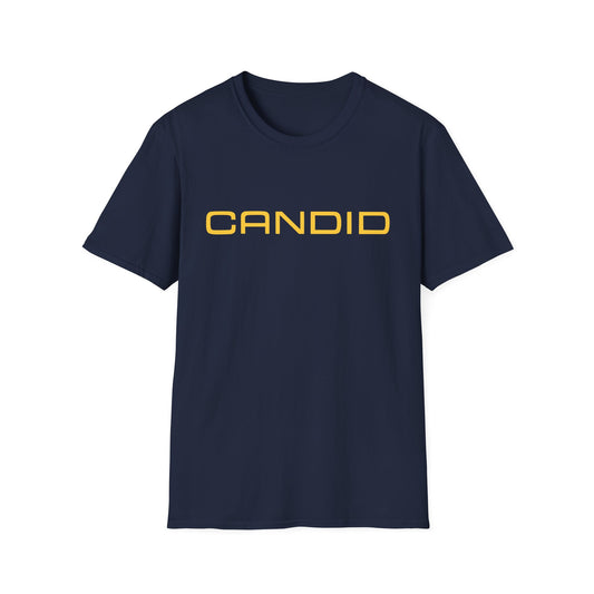 Candid Records T Shirt (S) - BLACK FRIDAY - NOG SLECHTS 1 STUK – 50% KORTING