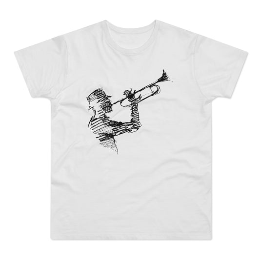 Trumpet Guy T Shirt (Standaard Gewicht)