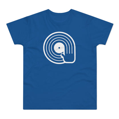 Vinyl Scratching T Shirt (Standaard Gewicht)