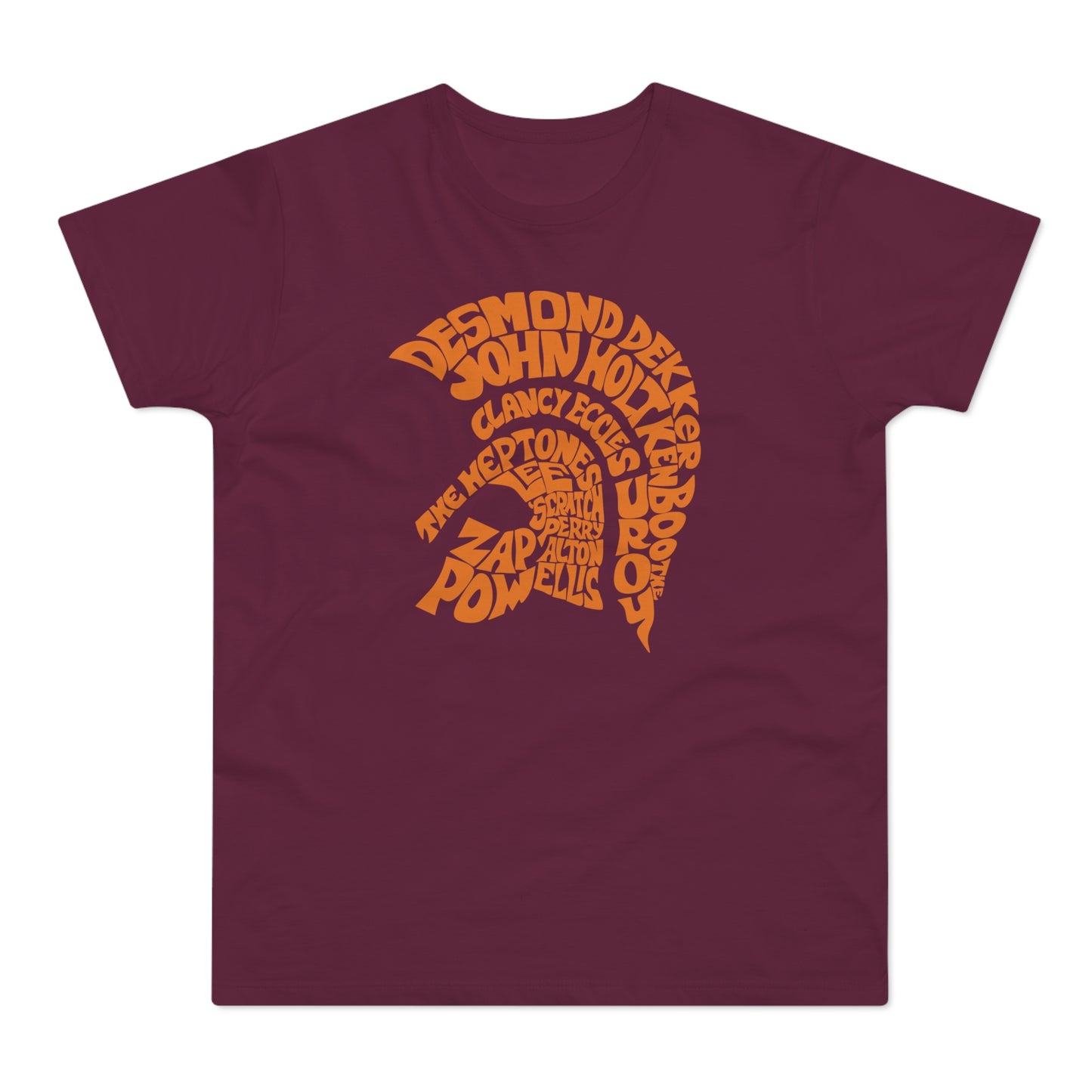 Crown Artists Trojan Records T Shirt (Standaard Gewicht)