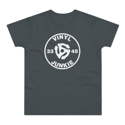 Vinyl Junky T Shirt (Standaard Gewicht)