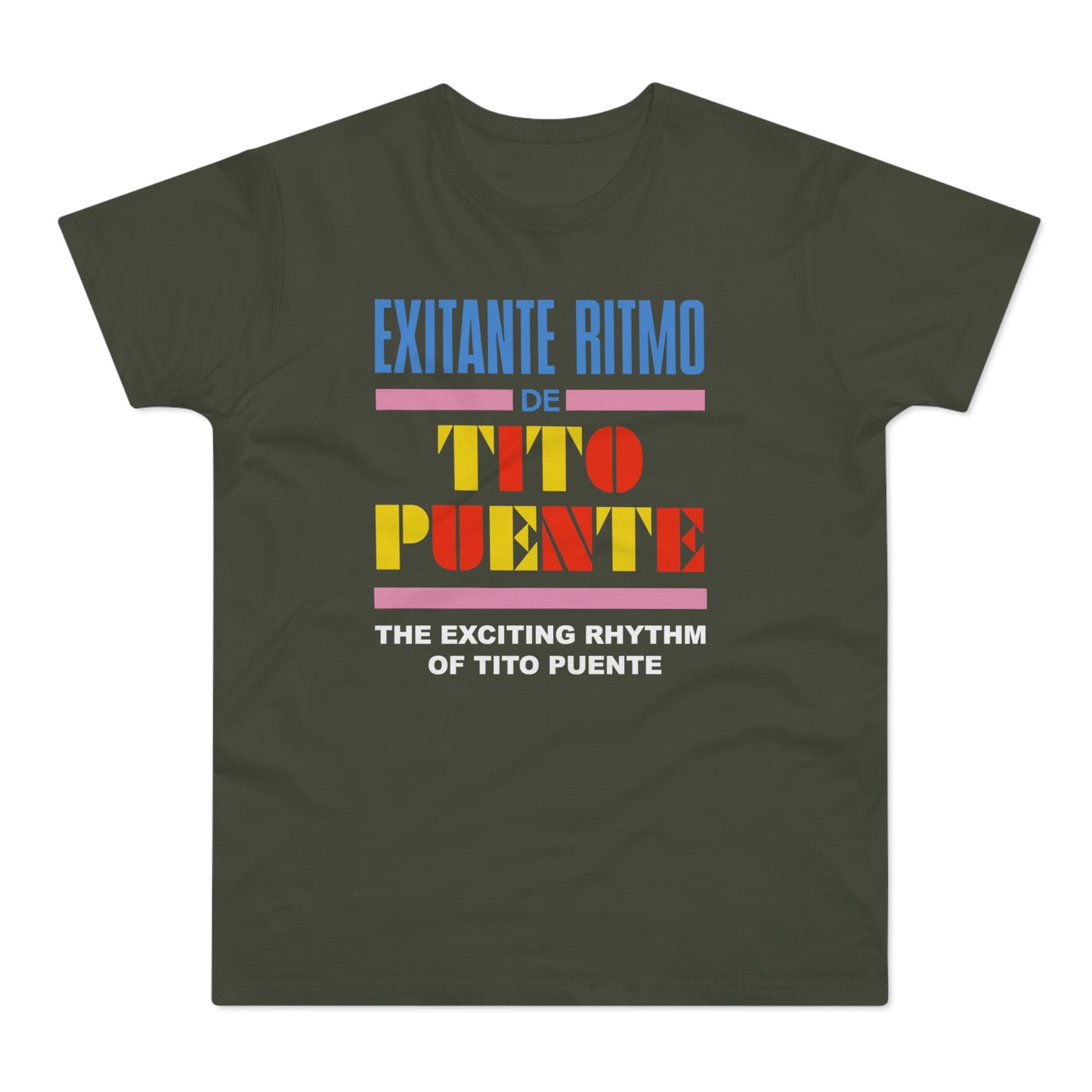 Tito Puente T Shirt (Standaard Gewicht)
