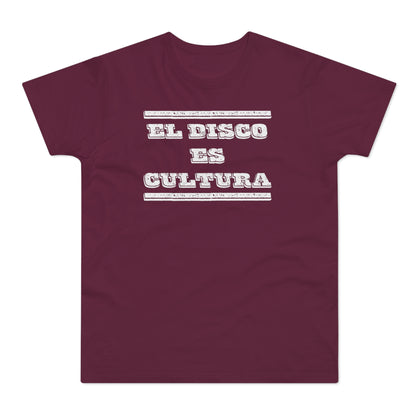 El Disco Es Cultura T Shirt (Standaard Gewicht)