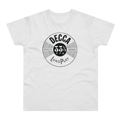 Decca Records Long Play T Shirt (Standaard Gewicht)