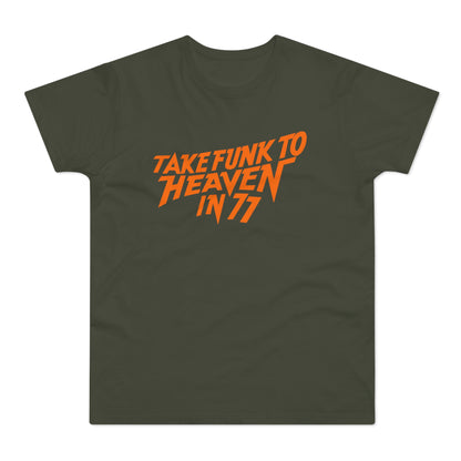 Parliament "Take Funk To Heaven" T Shirt (Standaard Gewicht)
