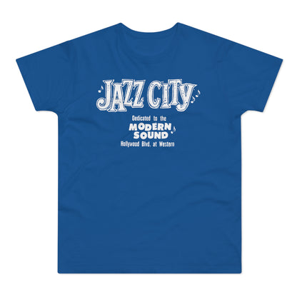 Jazz City T Shirt (Standaard Gewicht) LA Jazz Club