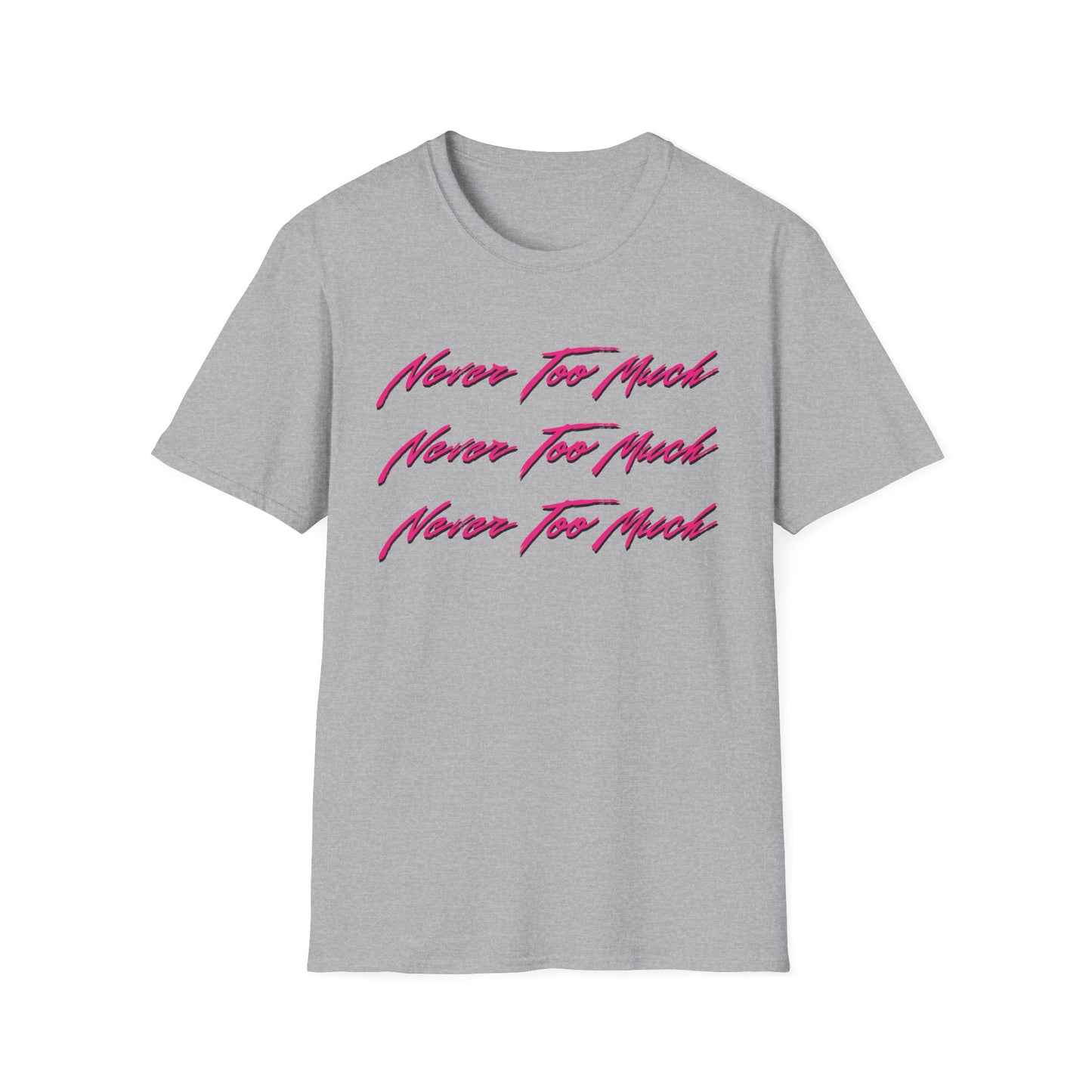 Never Too Much Luther Vandross T Shirt – Lichtgewicht
