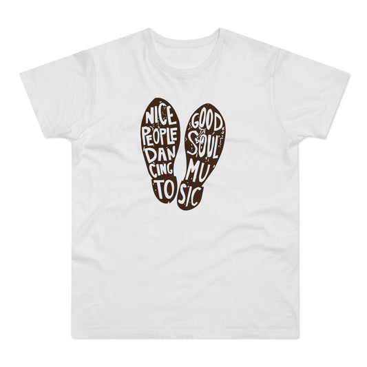 Nice People Dancing To Soul Music T Shirt (Standaard Gewicht)