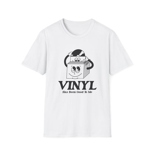 Vinyl Has Been Good To Me T Shirt (S) - BLACK FRIDAY - NOG SLECHTS 1 STUK – 50% KORTING