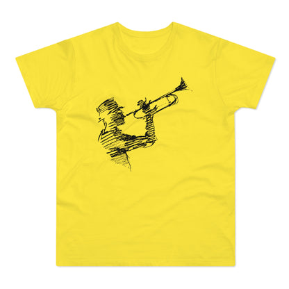 Trumpet Guy T Shirt (Standaard Gewicht)