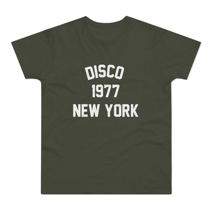 Disco 1977 T Shirt (Standaard Gewicht)
