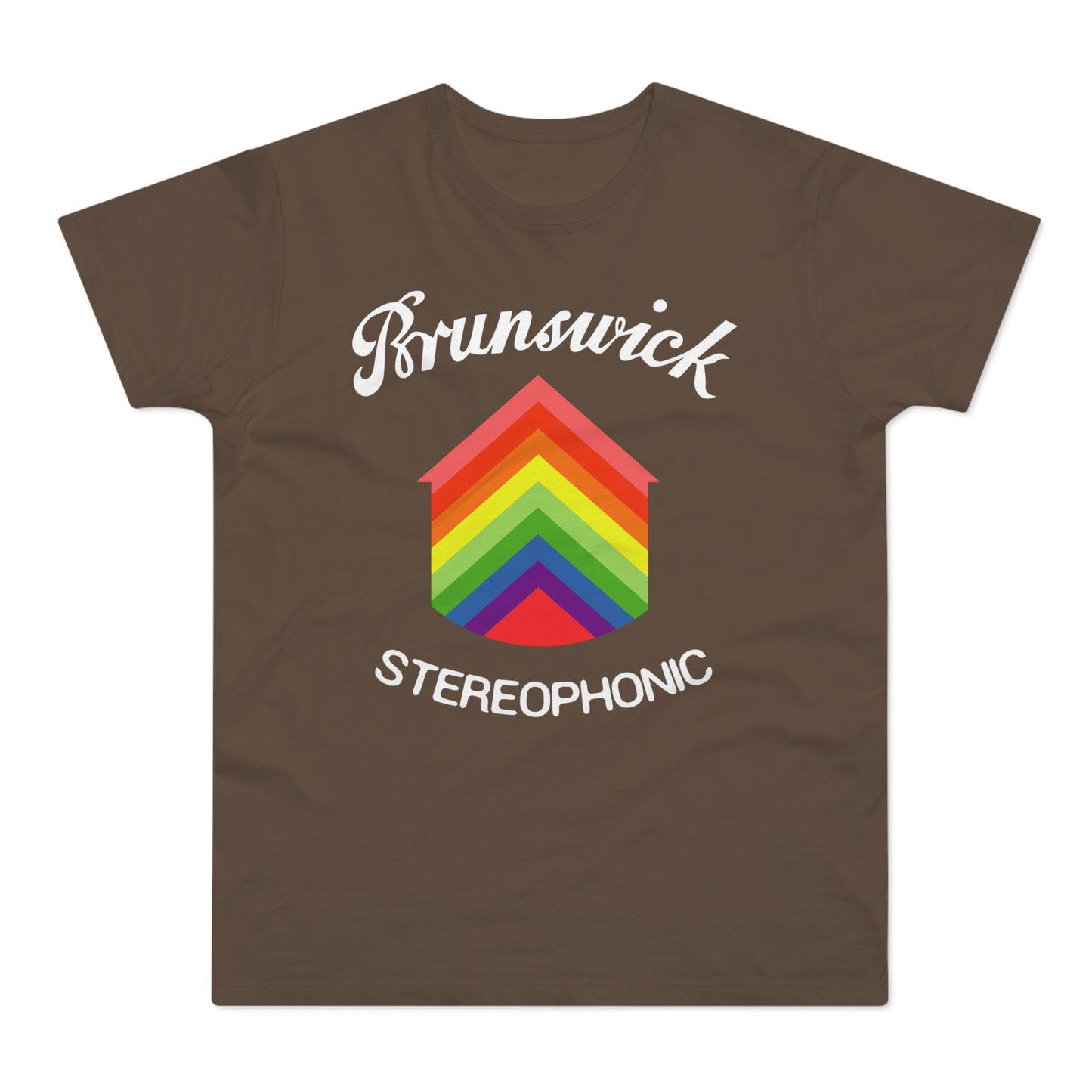 Brunswick Records Stereophonic T Shirt (Standaard Gewicht)