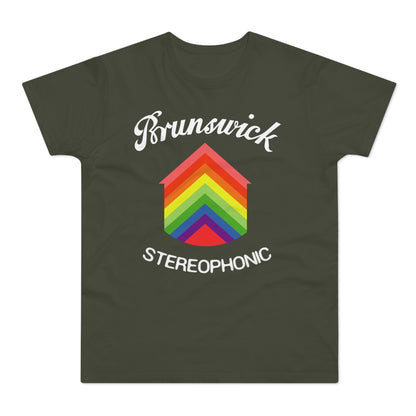 Brunswick Records Stereophonic T Shirt (Standaard Gewicht)