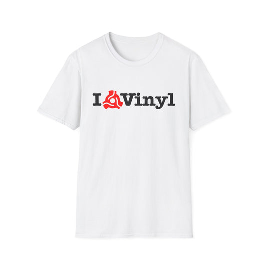 I Love Vinyl T Shirt (L) - BLACK FRIDAY - NOG SLECHTS 1 STUK - 50 % KORTING