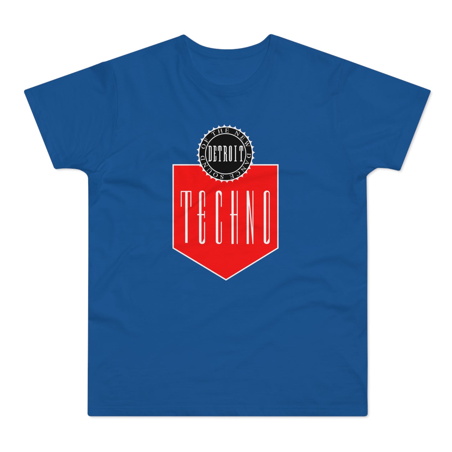 Detroit Sound Of Techno T Shirt (Standaard Gewicht)
