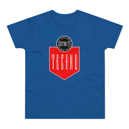 Detroit Sound Of Techno T Shirt (Standaard Gewicht)