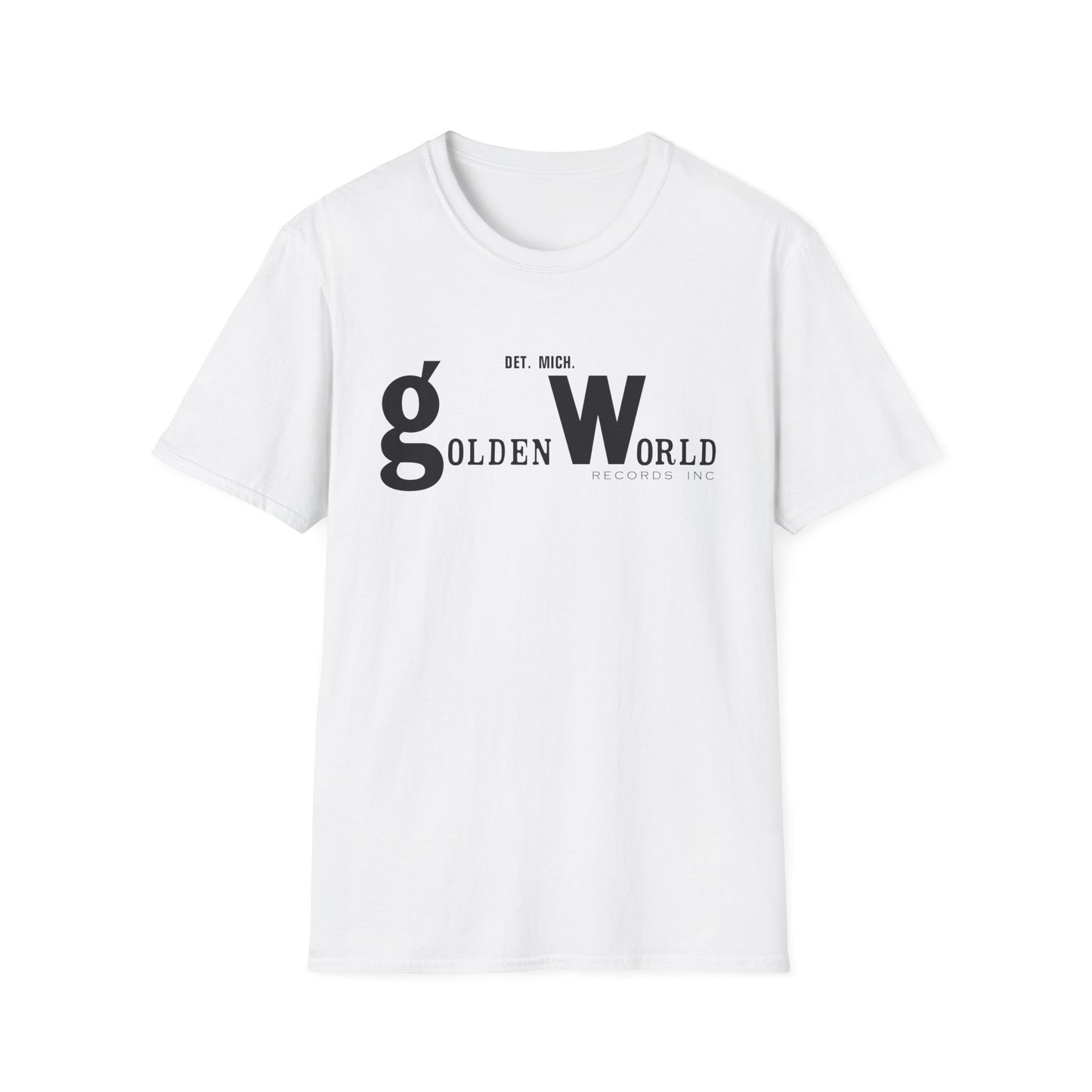 Golden World Records T Shirt (M) - BLACK FRIDAY - NOG SLECHTS 1 STUK – 50% KORTING