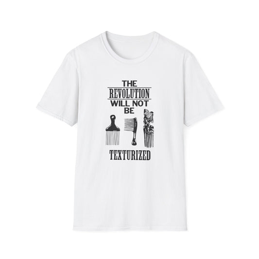 The Revolution Will Not Be Texturised T Shirt (L) - BLACK FRIDAY - NOG SLECHTS 1 STUK - 50 % KORTING