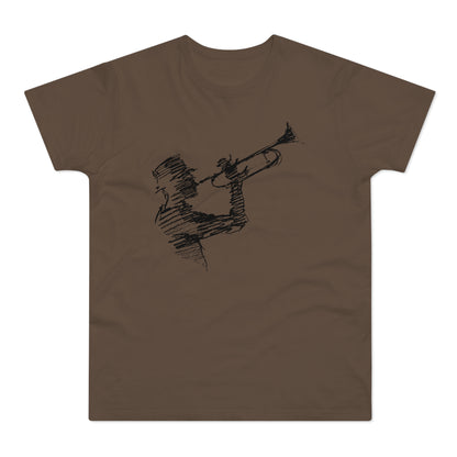 Trumpet Guy T Shirt (Standaard Gewicht)