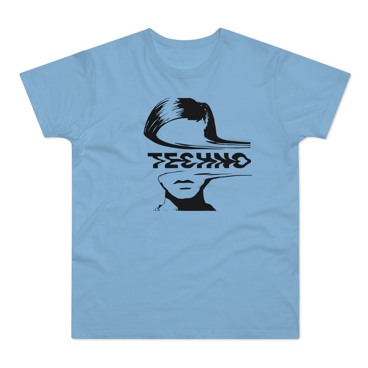 Techno Girl T Shirt (Standaard Gewicht)