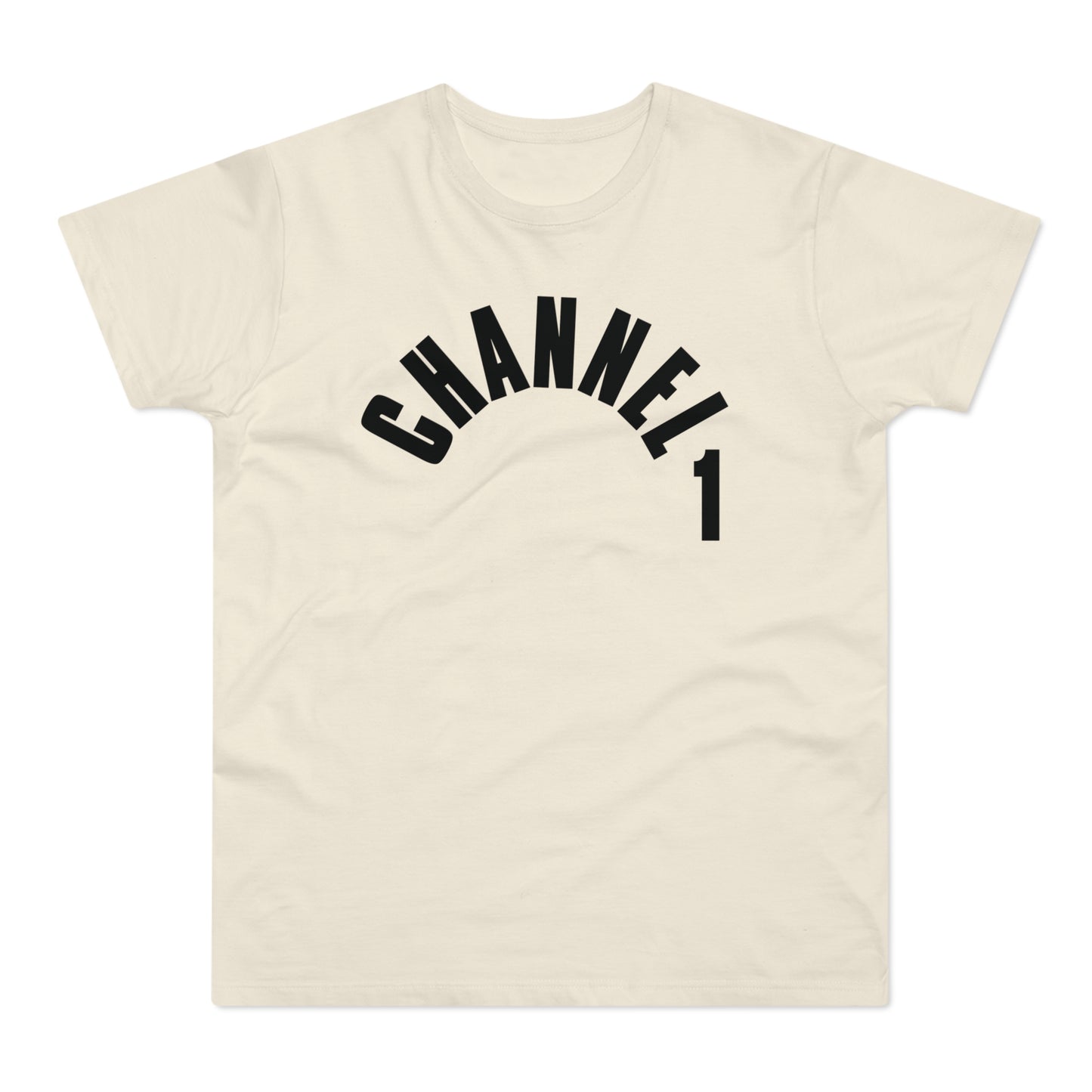 Channel 1 Records T Shirt (Standaard Gewicht)