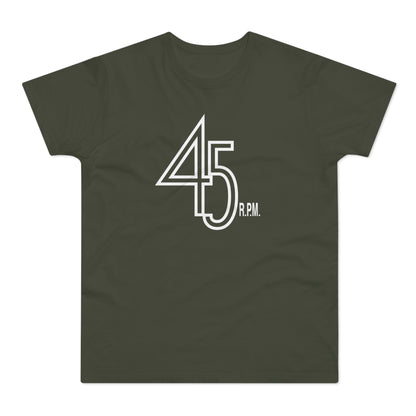45 RPM T Shirt (Standaard Gewicht)