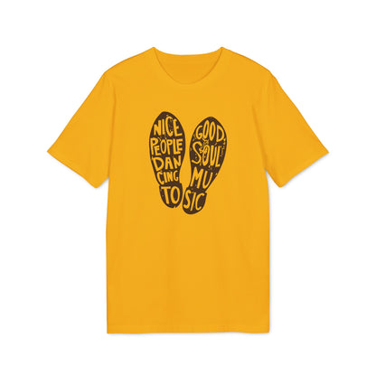 Nice People Dancing To Soul Music T Shirt (Premium Biologisch)