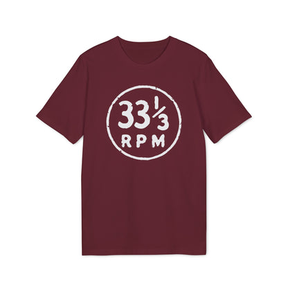33 1/3 RPM T Shirt (Premium Biologisch)