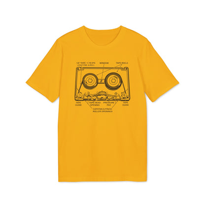 How It Works: Cassette Tape T Shirt (Premium Biologisch)