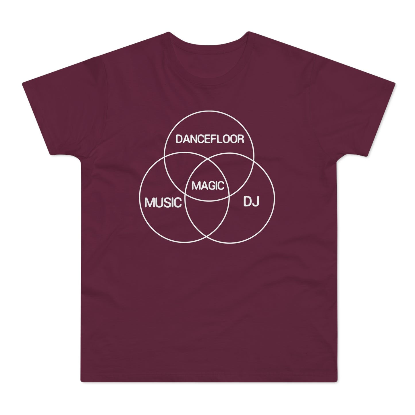 Magic Venn Diagram T Shirt (Standaard Gewicht)