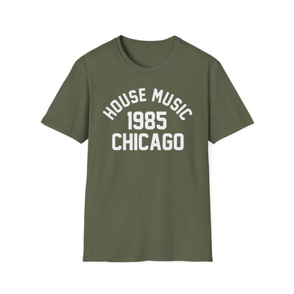 House Music 1986 Chicago T Shirt – Lichtgewicht