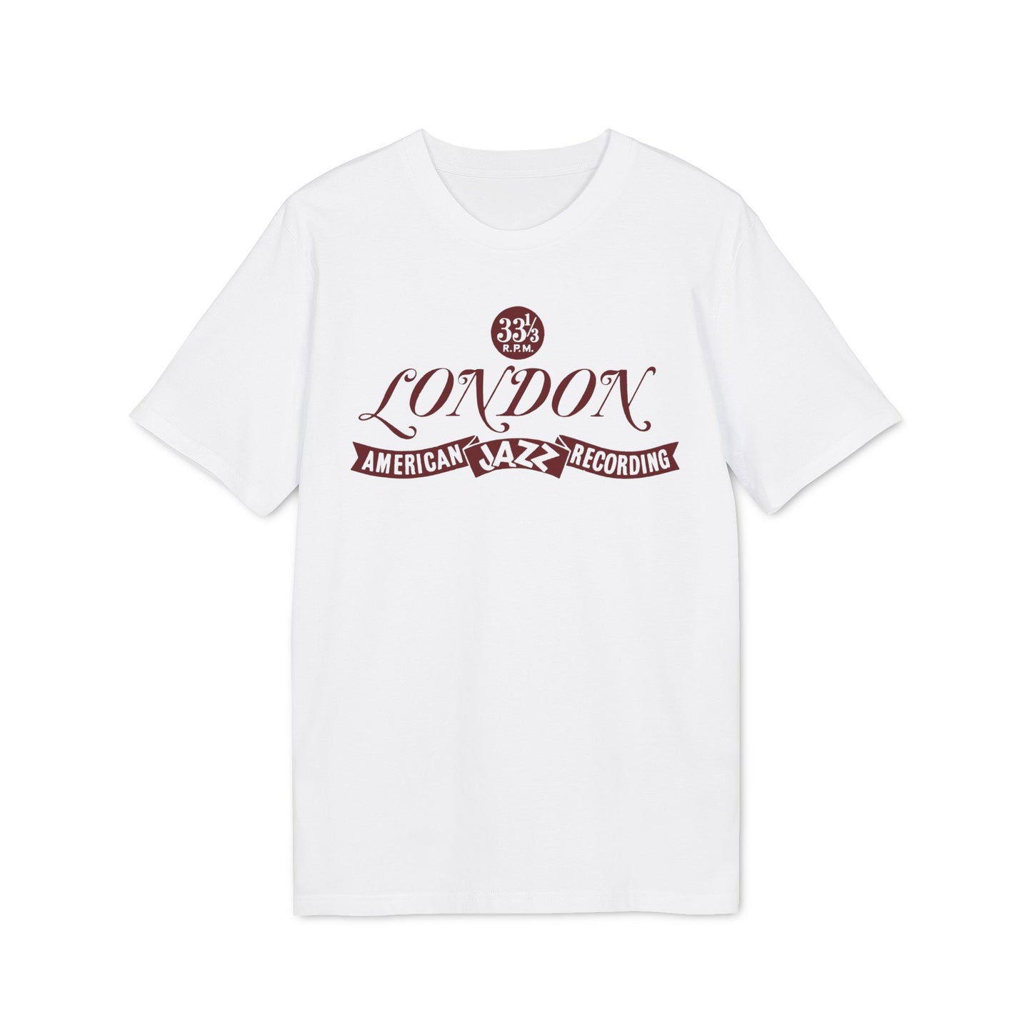 London American Jazz Records T Shirt (Premium Biologisch)