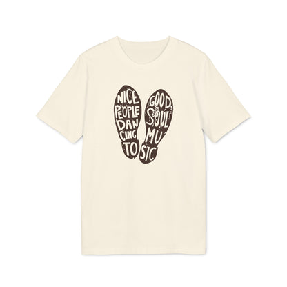 Nice People Dancing To Soul Music T Shirt (Premium Biologisch)