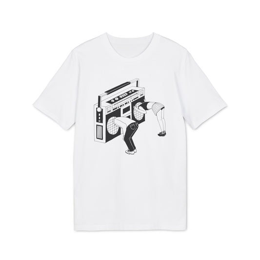 Ghetto Blaster T Shirt (Premium Biologisch)