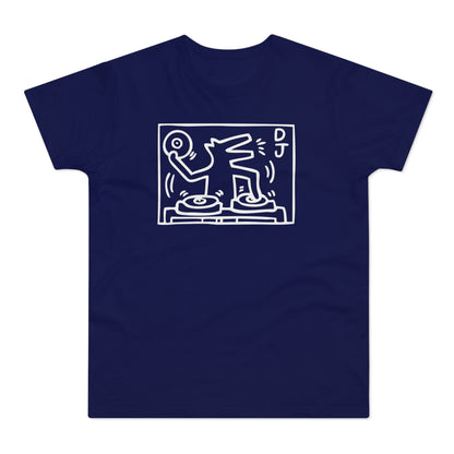 DJ Dog T Shirt (Standaard Gewicht)