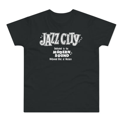 Jazz City T Shirt (Standaard Gewicht) LA Jazz Club