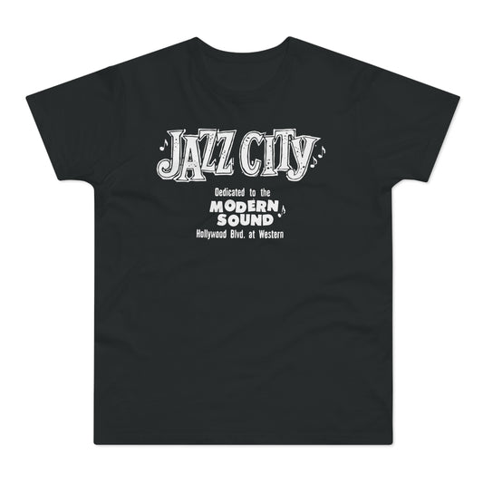 Jazz City T Shirt (Standaard Gewicht) LA Jazz Club