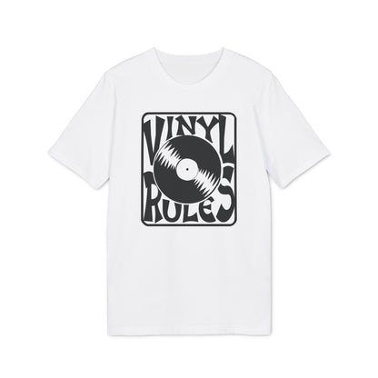 Vinyl Rules T Shirt (Premium Biologisch)
