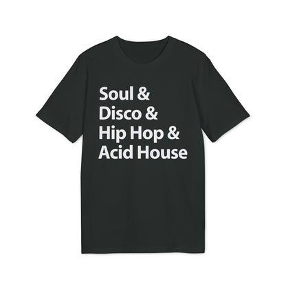Soul Disco Hip Hop Acid House T Shirt (Premium Biologisch)