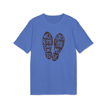 Nice People Dancing To Soul Music T Shirt (Premium Biologisch)