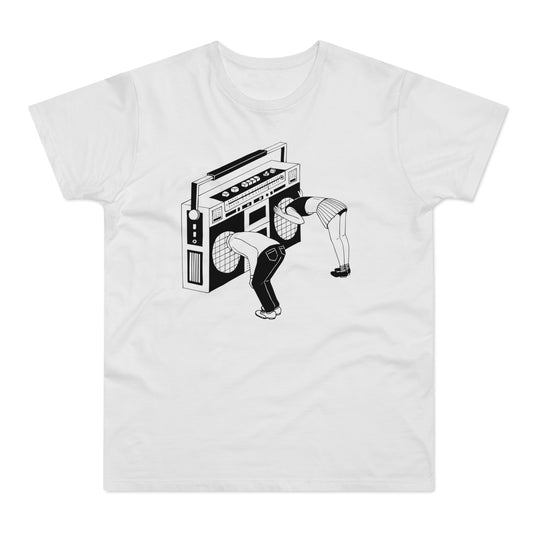 Ghetto Blaster T Shirt (Standaard Gewicht)