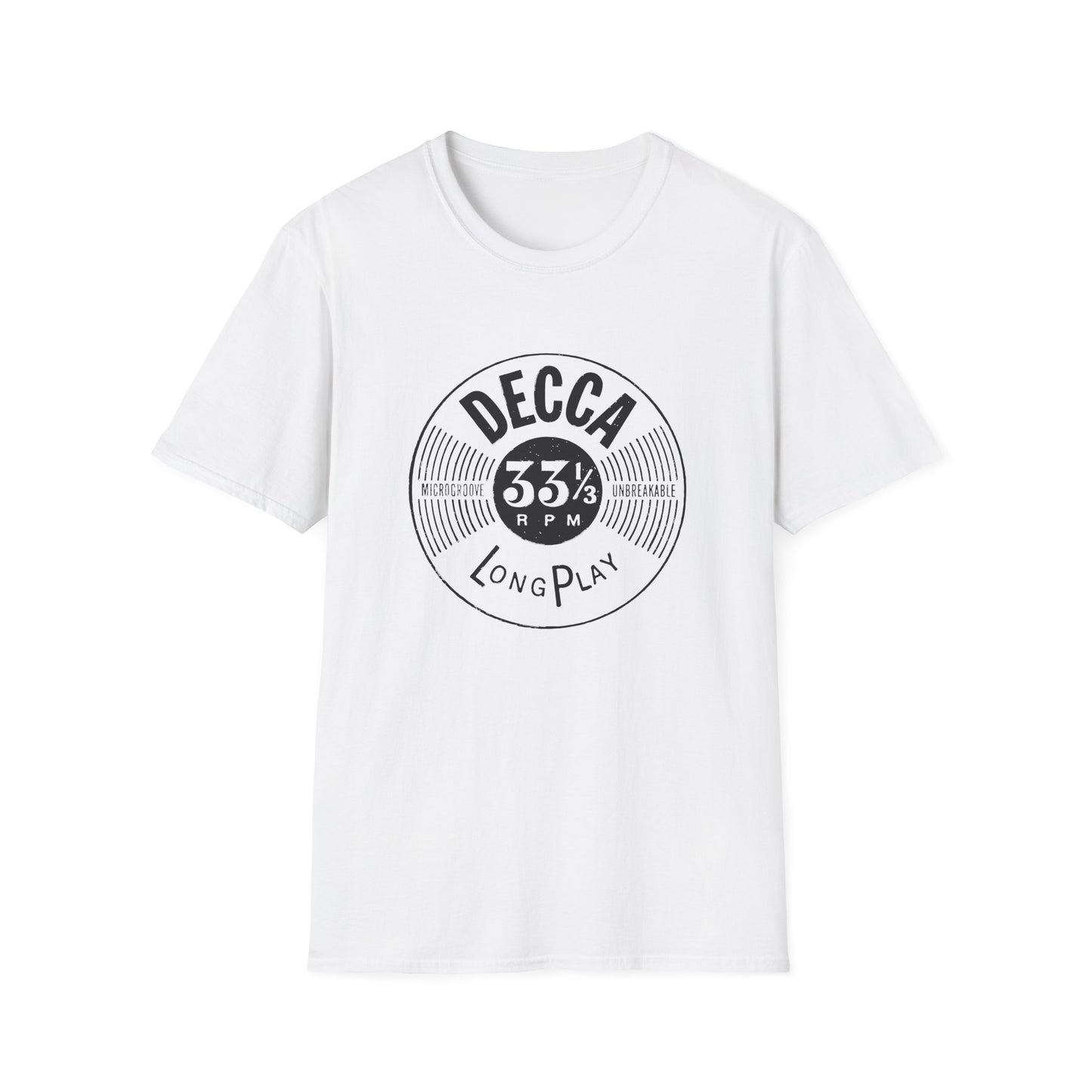 Decca Records Long Play T Shirt – Lichtgewicht