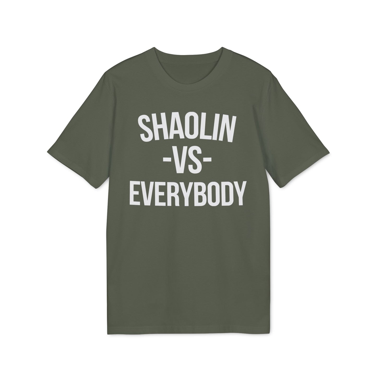 Shaolin vs Everybody T Shirt (Premium Biologisch)
