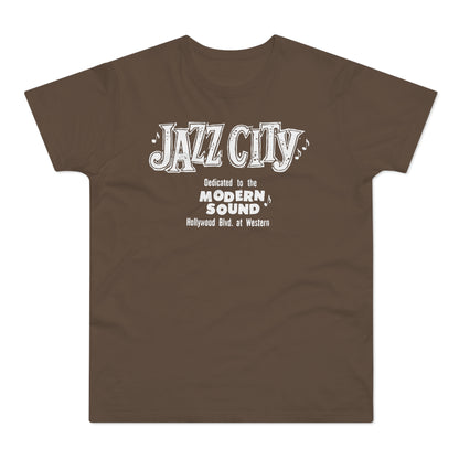 Jazz City T Shirt (Standaard Gewicht) LA Jazz Club