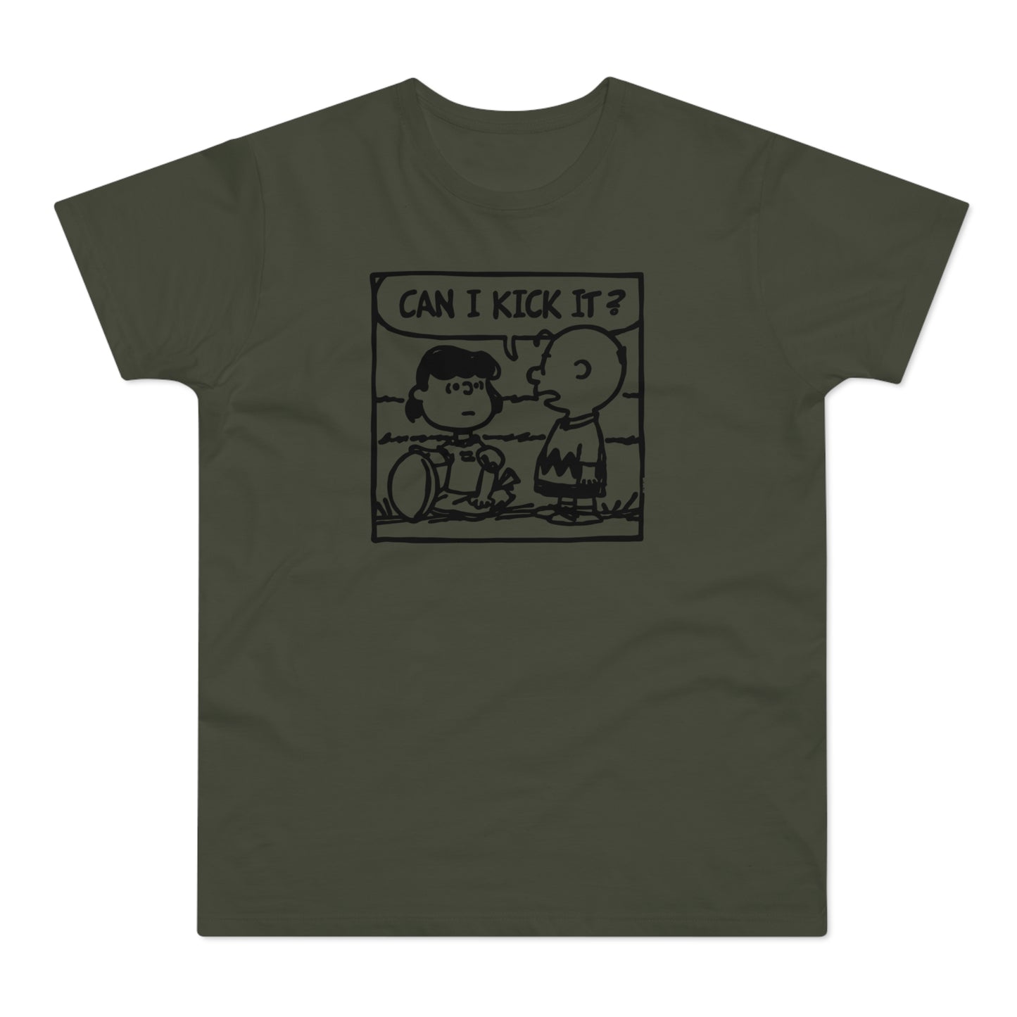 Can I Kick It? T Shirt (Standaard Gewicht)