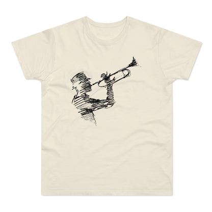 Trumpet Guy T Shirt (Standaard Gewicht)